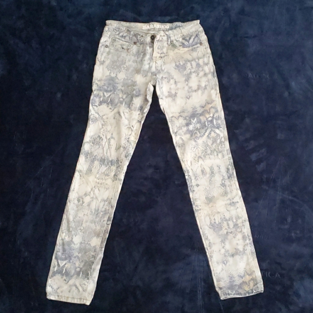 Parasuco Snakeskin Print Jeans (Size 25) - Picture 1 of 2